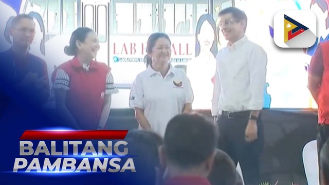 LAB for All Caravan, isinasagawa sa Navotas Sports Complex; mga libreng serbisyong medikal, handog sa programa