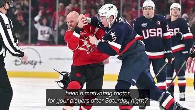 Canada ready for a 'made for TV event' in USA ice hockey rematch