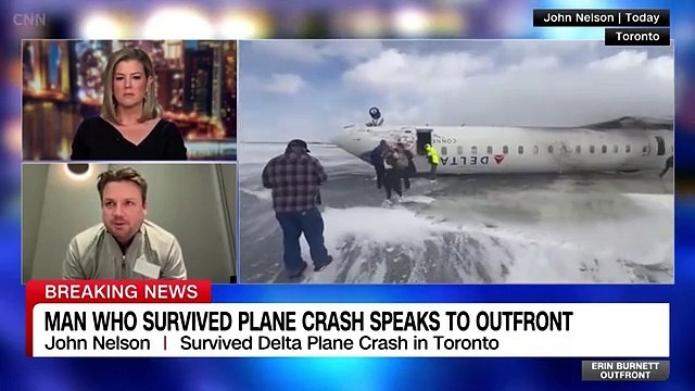 ‘I was upside down’: Toronto plane crash survivor recalls moment Delta plane flipped