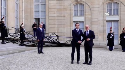 Fransa'da Avrupa liderlerinin katıldığı Ukrayna konulu olağanüstü güvenlik zirvesi