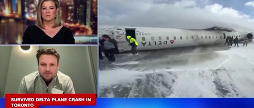 Delta Plane Crash at Toronto Airport: All Passengers Survive as Jet Flips Upside Down
