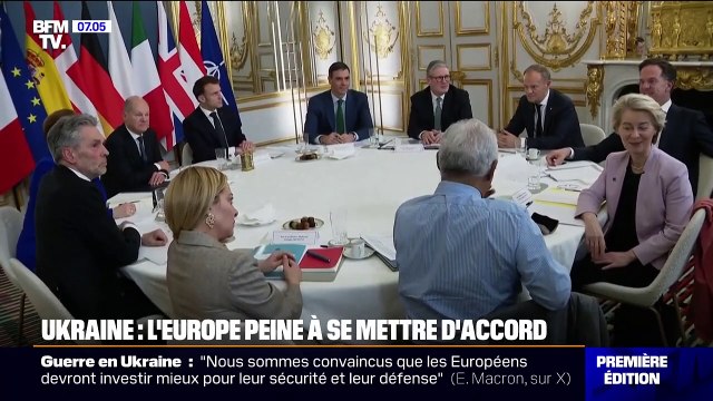 Sommet de Paris: les Européens restent divisés sur l'éventuel envoi de troupes en Ukraine en cas d'accord de paix