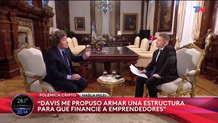 Javier Milei se niega a asumir cualquier tipo de responsabilidad en el 'criptofiasco': "No lo promocioné, lo difundí"
