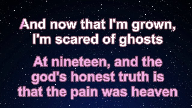 Karaoke♬ Would've, Could've, Should've - Taylor Swift 【No Guide Melody】 Instrumental, Lyric