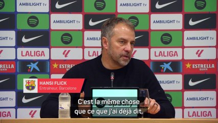 Barcelone - Flick : “Le chemin est encore long”