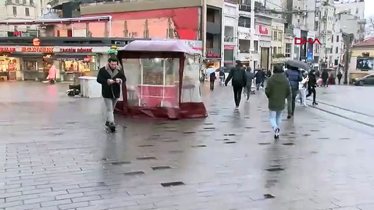 İstanbul- İstanbul'da yağmur etkili oluyor / Ek görüntüyle