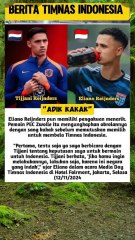 Eliano Reijnders Ungkap Kata-Kata dari sang Kakak Sebelum Menerima Tawaran Timnas Indonesia #timnas
