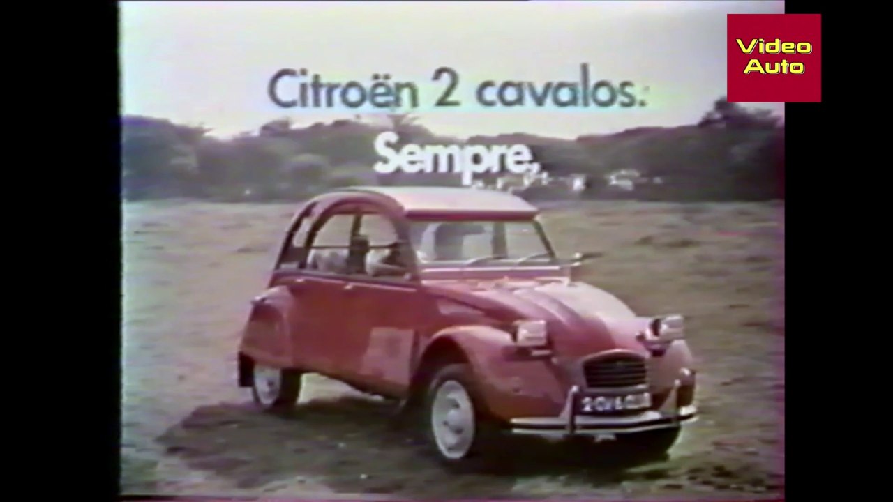 Publicité Citroën : 2 cavalos sempre (Espagne -1983)
