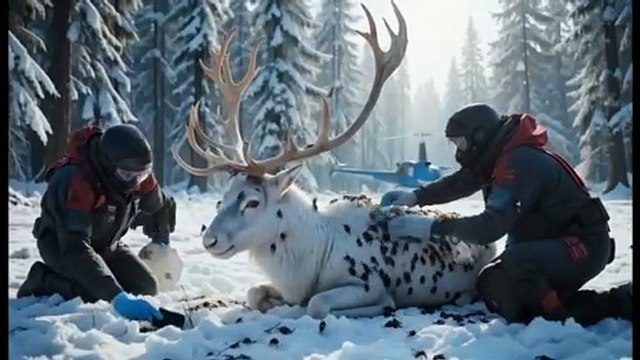 Rescued Beetle-Infested Reindeer Helps Its Rescuer in Return | Heartwarming Wildlife Rescue Story