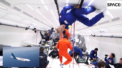 Walking On The Moon At 30,000 Feet - Space.com Trains Like An Astronaut In Wild Ride