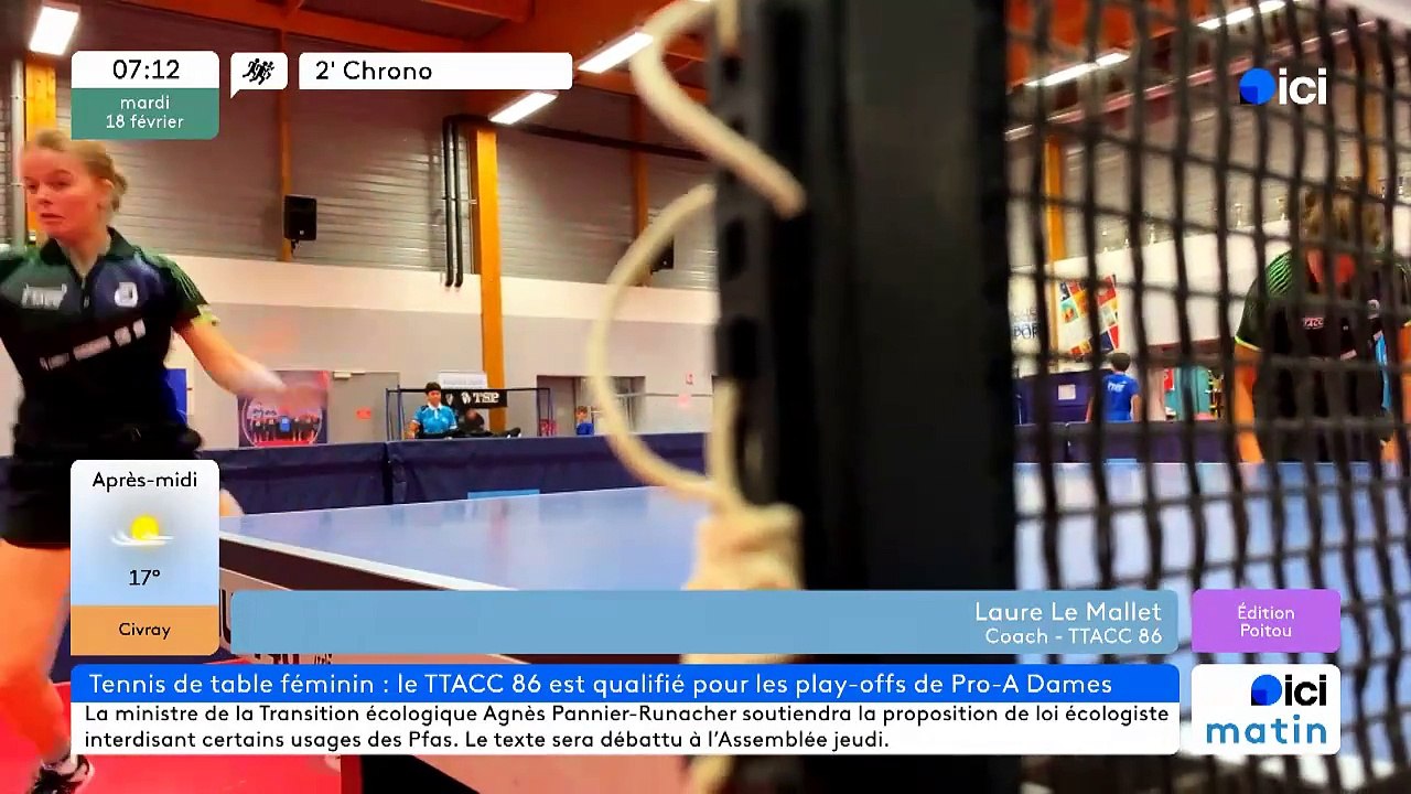 18/02/2025 - ici matin par ici Poitou en vidéo