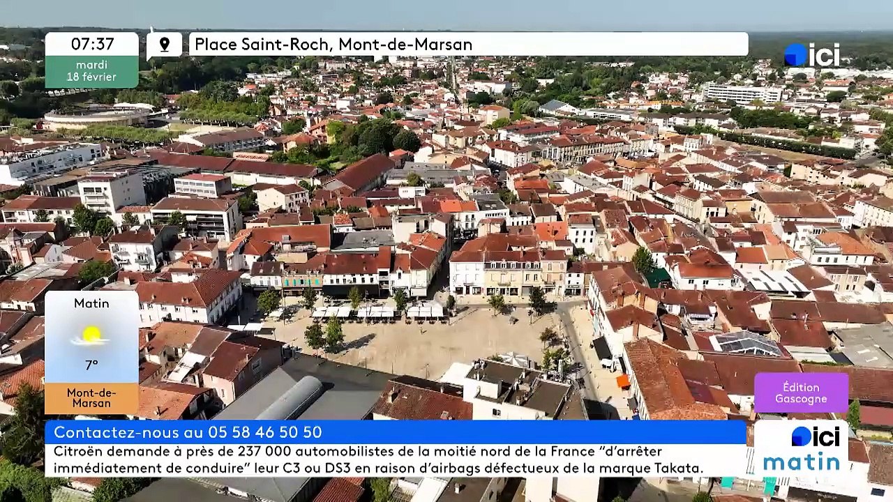 18/02/2025 - ici matin par ici Gascogne en vidéo