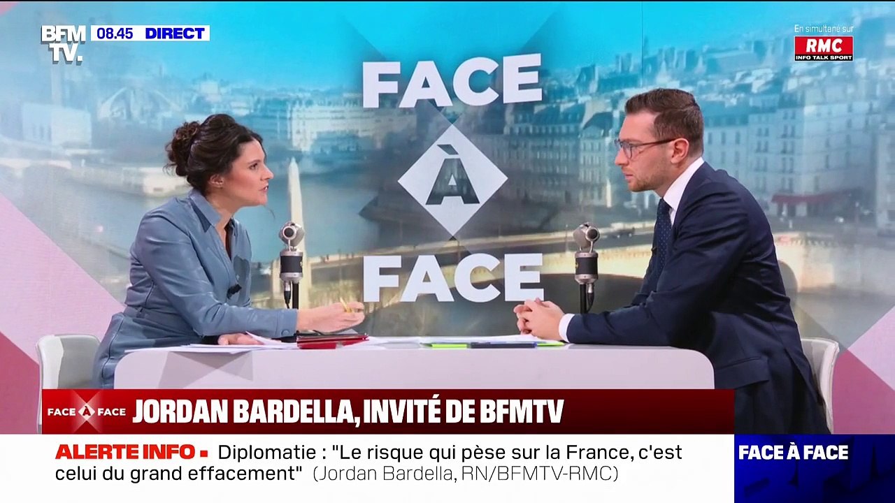 Fronde des grands patrons: pour Jordan Bardella, François Bayrou et Éric Lombard "organisent la décroissance et le suicide de la France"