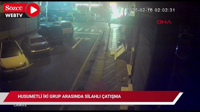 Esenler'de husumetli iki grup arasında silahlı çatışma