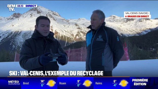 Les images du nouveau télésiège recyclé dans la station de ski de Val-Cenis