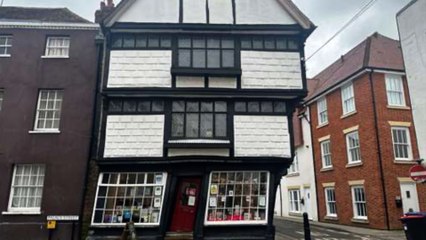 We learn about the history of Canterbury's most crooked house