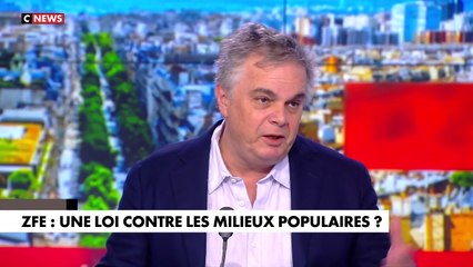 Alexandre Jardin sur la loi ZFE qui interdit la circulation de véhicules dans certaines villes