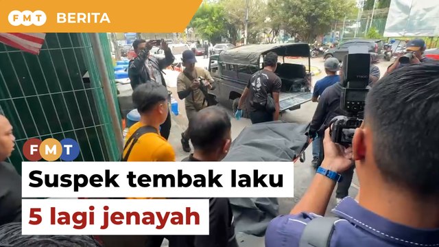 Suspek tembak Setia Alam lakukan 5 lagi jenayah sebelum ditembak mati, kata polis