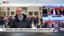 Refus de marier un OQTF: Robert Ménard, maire de Béziers, est dans le bureau du juge au tribunal de Montpellier dans le cadre d’une comparution sur reconnaissance préalable de culpabilité