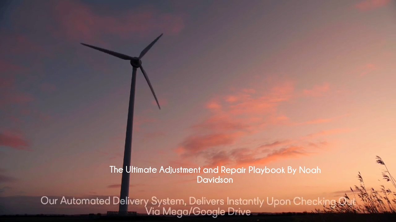 Download The Ultimate Adjustment and Repair Playbook By Noah Davidson