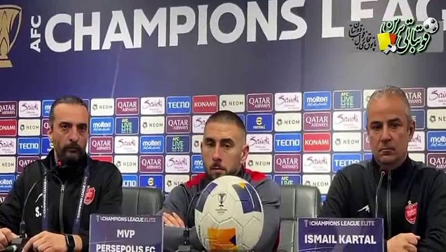 صحبت‌های کارتال بعد از بازی پرسپولیس و النصر(عربستان)