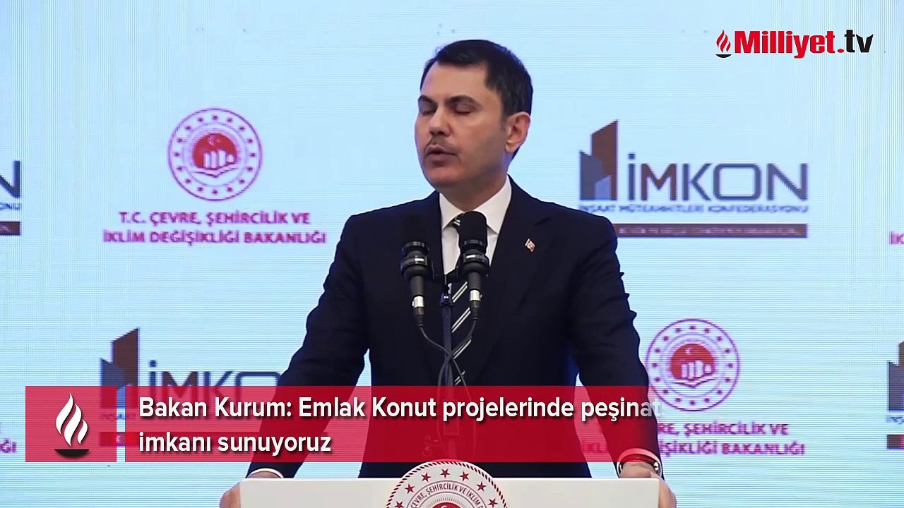 Yeni konut kampanyası geliyor! Bakan Kurum detayları açıkladı