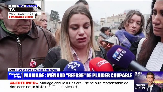 Je ne lâcherai jamais l'affaire : La réaction d'Eva, dont le mariage avec Mustapha - un Algérien sous OQTF - a été annulé, après la comparution de Robert Ménard