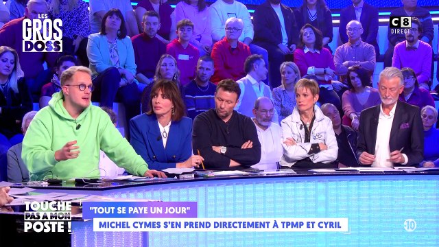 Cyril Hanouna règle ses comptes avec Michel Cymes dans TPMP
