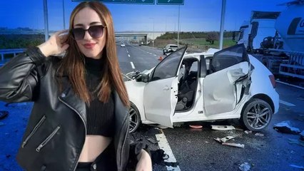 Manisa’daki kazada hayatını kaybeden Gizem, sosyal medya fenomeniymiş