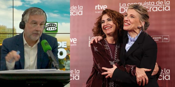 Carlos Alsina se pitorrea del cacao mental que tienen 'Marisú' Montero y Yolanda Díaz con el SMI
