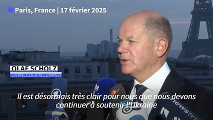Paris: les pourparlers ne peuvent aboutir à une"paix dictée" pour l'Ukraine, déclare Scholz