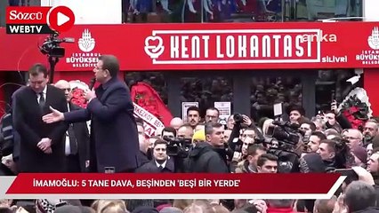 İmamoğlu hakkında açılan soruşturmaları tiye aldı: 'Beşi bir yerde...