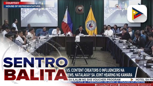 Pagpasa ng batas vs. content creators o influencers na nagkakalat ng kake news, natalakay sa joint hearing ng Kamara