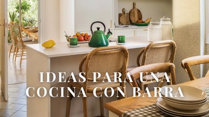 Ideas para una cocina con barra
