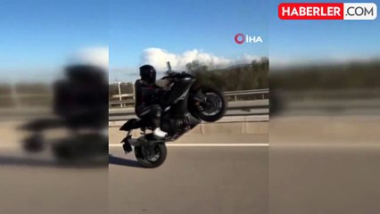 Çanakkale'de Motosiklet Sürücüsüne 11 Bin TL Ceza