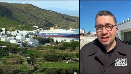 CNN TÜRK SANTORİNİ'DEN AKTARDI! Bölgede son durum ne? Yanardağ patlar mı?