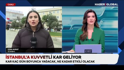 İstanbul'da yeniden beyaz örtü alarmı: Kaç gün sürecek, ne derece etkili olacak?