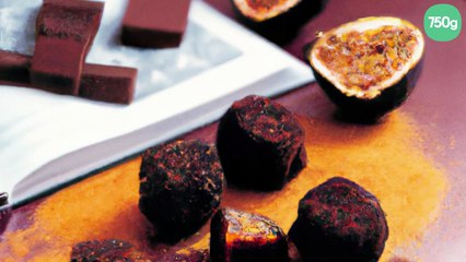 Truffes aux fruits de la passion