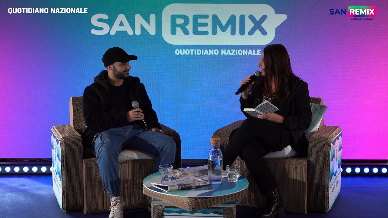 SANREMIX: l'intervista di Giulia Carla De Carlo ad Alex Polidori