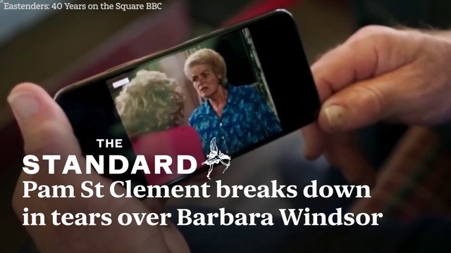 EastEnders legend Pam St Clement breaks down in tears over Barbara Windsor