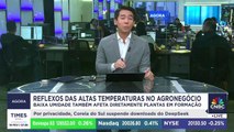 Quais os reflexos das altas temperaturas no agronegócio? Agrometeorologista explica