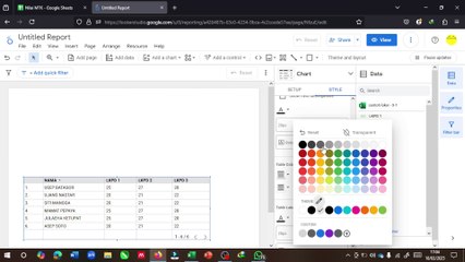 Membuat Laporan Perkembangan Siswa kepada Wali Murid dengan Mudah Looker Studio