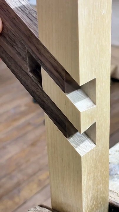 Perfect Wood Joints – Satisfying Craftsmanship-👍-project2025-#Satisfying #ASMRSounds #ASMR #Woodworking #Joinery #JoineryTechnique #Craftsmanship #WoodJoint #PerfectFit