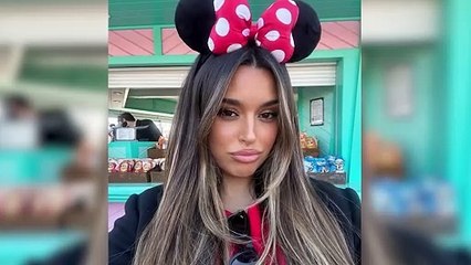 Marta Díaz disfruta de un viaje familiar a Disneyland París