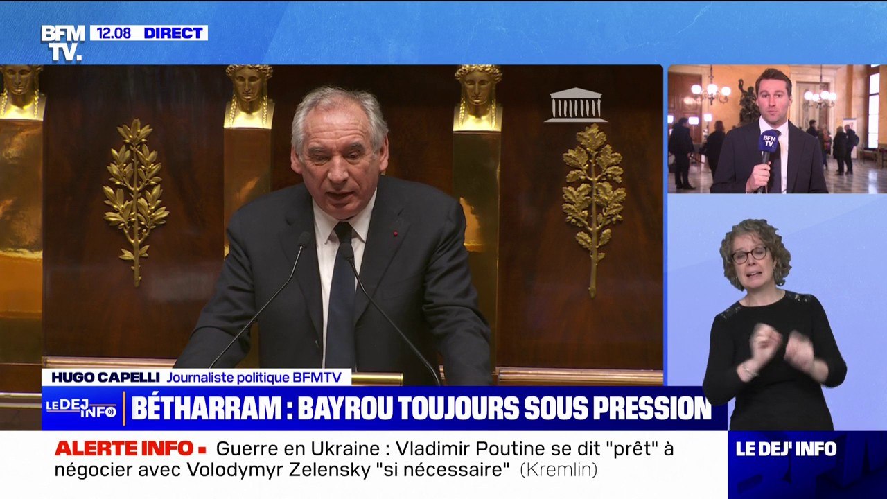 Affaire Bétharram: "Soit François Bayrou perd la tête et ne se souvient plus de ce qu'il a eu entre les mains, soit il ment éhontément", pour Benjamin Lucas (député "Écologiste et social")