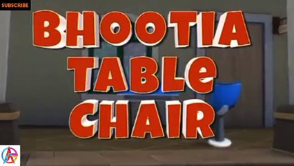 Shiva Cartoon _ Bhootia Table Chair _ Kids Only