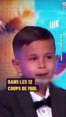 Le petit Marseillais Kaïs a fait sensation dans Les 12 Coups de Midi aux côtés de Jean-Luc Reichmann.