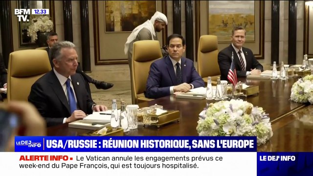 Réunion États-Unis/Russie à Ryad: une rencontre préoccupante pour Kiev et l'Europe