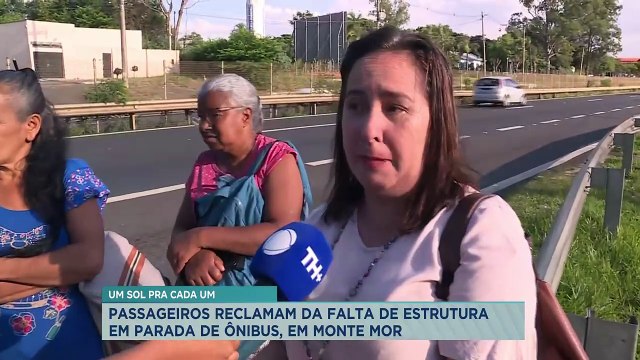 Passageiros pedem instalação de ponto de ônibus na Campinas-Monte Mor