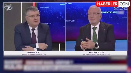 AK Partili Elitaş'tan asgari ücrete ekstra zam isteyenlere: Mutsuzluk yaşatır